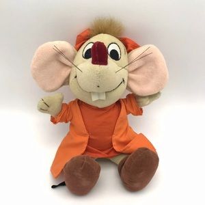 "JAQ or "JACQUES" 7" Disney Cinderella Mouse Plush